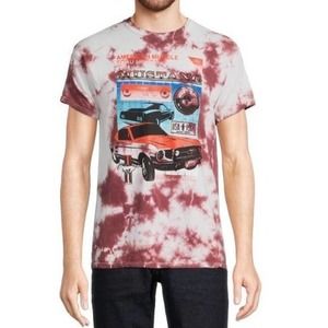 L Large New Ford Mustang Tie Dye Shirt Tshirt Top American muscle 1964